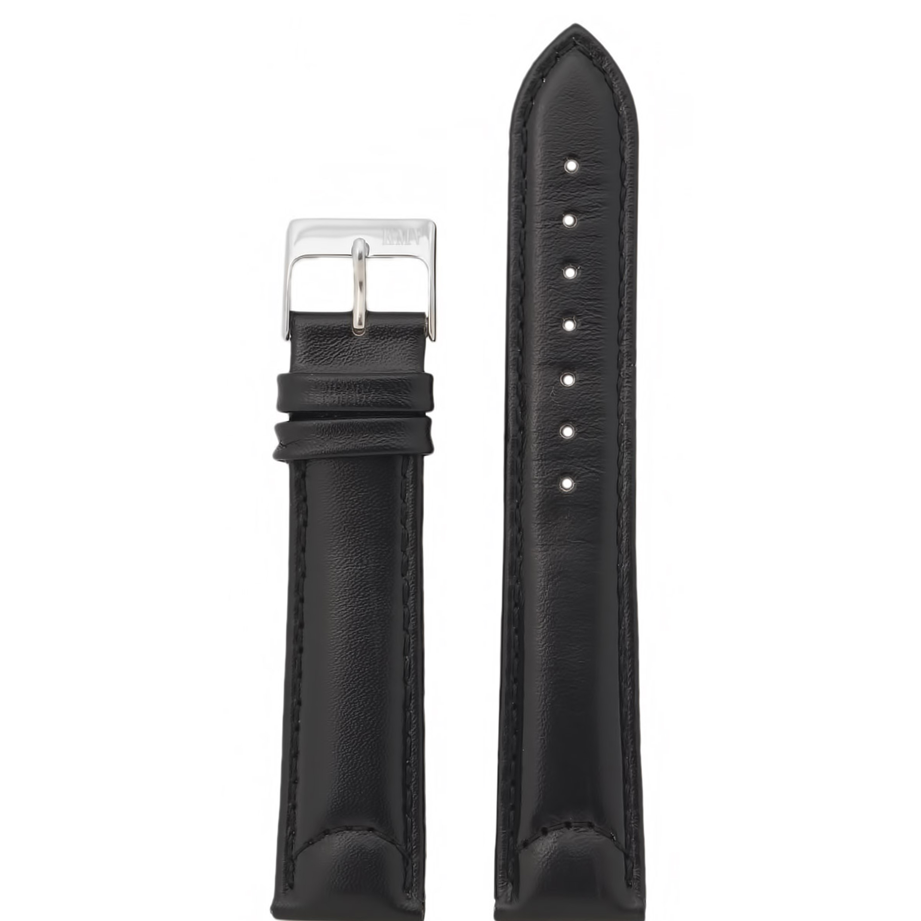 

Ремешок из двух частей унисекс KMV S-16 черный, S-16