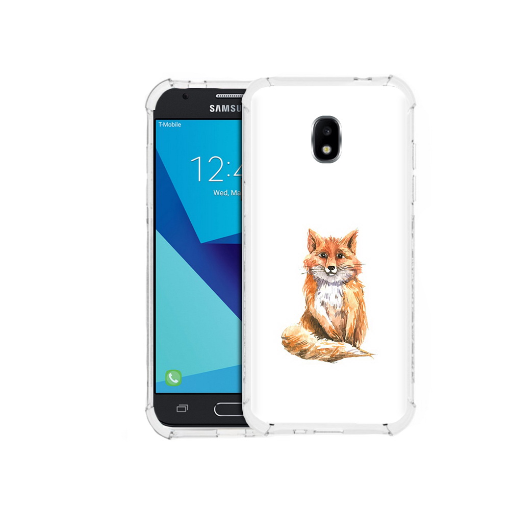 

Чехол MyPads Tocco для Samsung Galaxy J7 Pro детская лиса (PT128255.589.320), Прозрачный, Tocco
