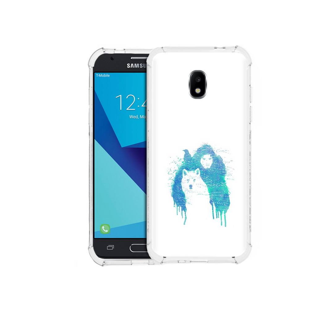 

Чехол MyPads Tocco для Samsung Galaxy J7 Pro джон сноу (PT128255.589.323), Прозрачный, Tocco