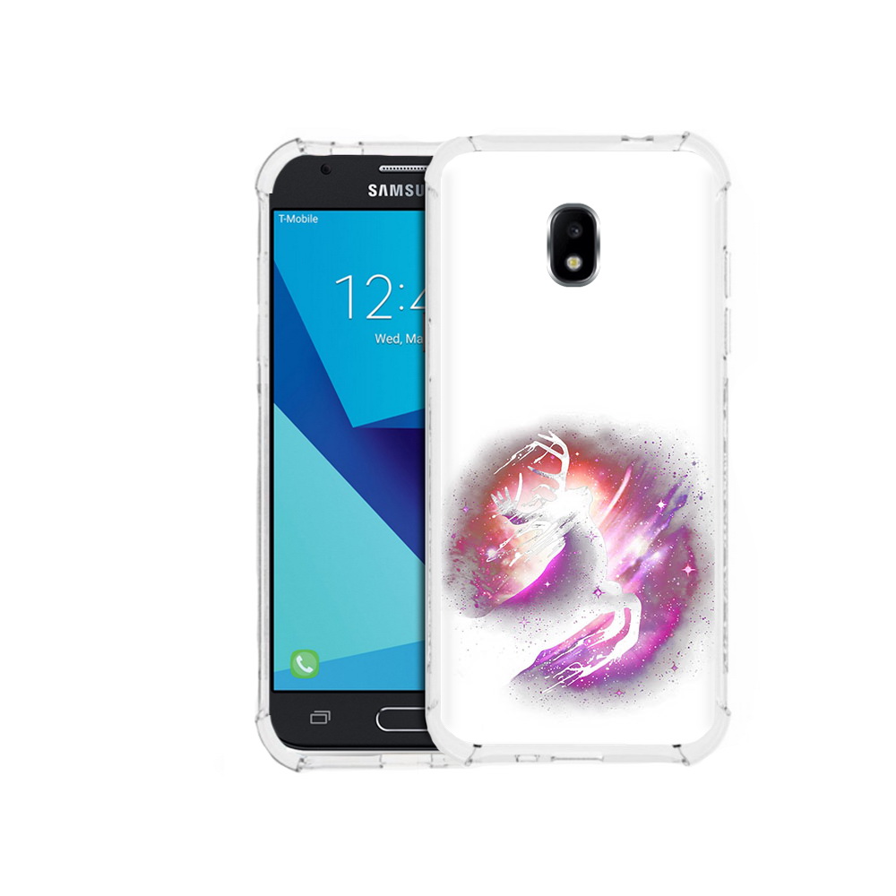 

Чехол MyPads Tocco для Samsung Galaxy J7 Pro звездный олень (PT128255.589.354), Прозрачный, Tocco