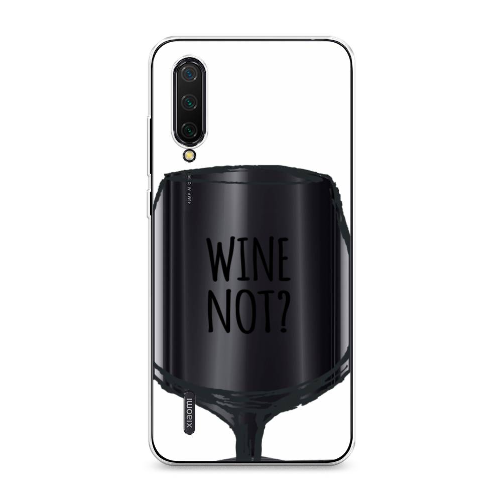 

Чехол на Xiaomi Mi A3 Lite "Wine not white", Белый, 36250-6