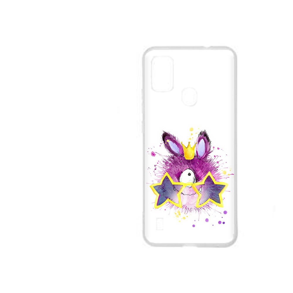

Чехол MyPads Tocco для ZTE Blade A51 Шуршуля (PT160198.458.202), Прозрачный, Tocco