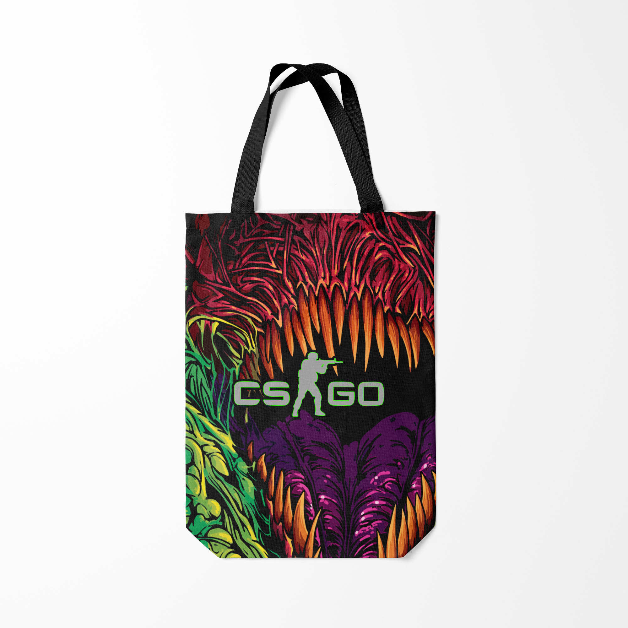 

Сумка шoппер унисекс Burnettie CS GO Huper beast, разноцветный, CS GO Huper beast