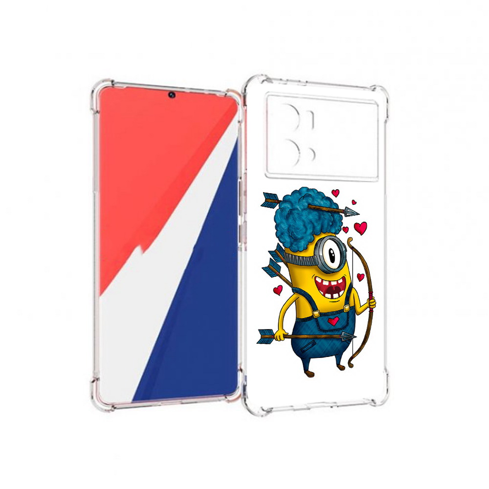 

Чехол MyPads Tocco для Vivo 9 Pro Миньон купидон (PT226978.402.117), Прозрачный, Tocco