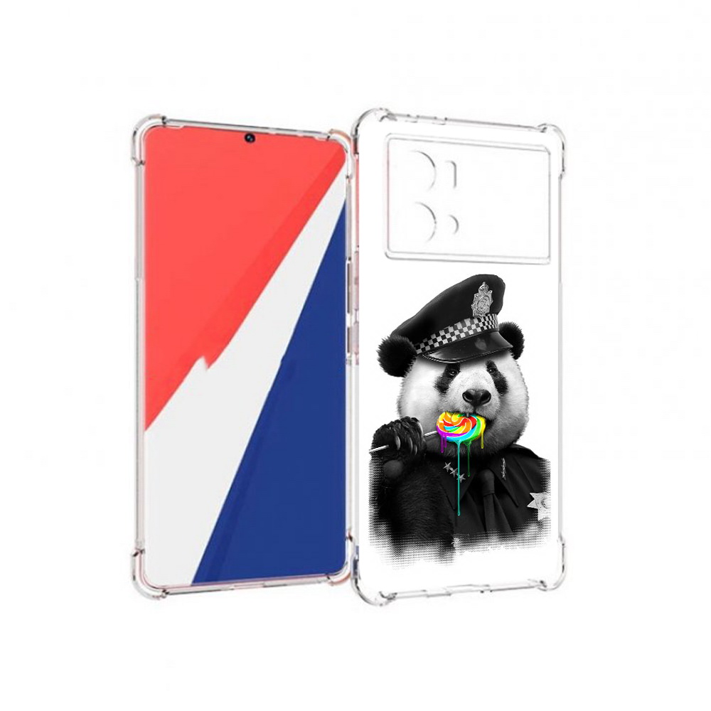 

Чехол MyPads Tocco для Vivo 9 Pro Панда полиция (PT226978.402.130), Прозрачный, Tocco