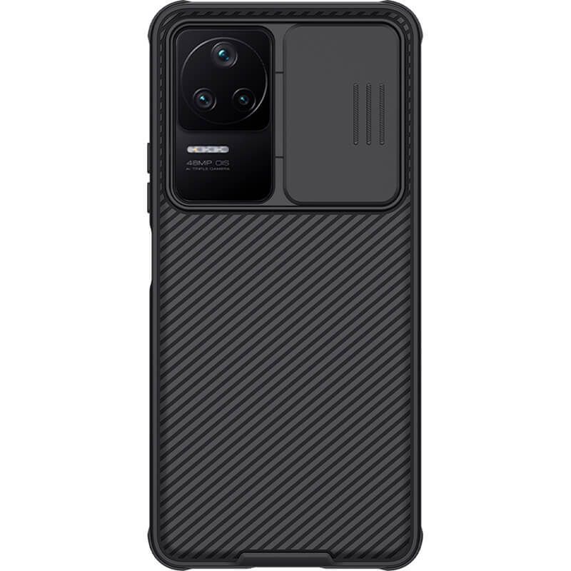 фото Чехол nillkin camshield pro case с защитой камеры для poco f4 (черный)