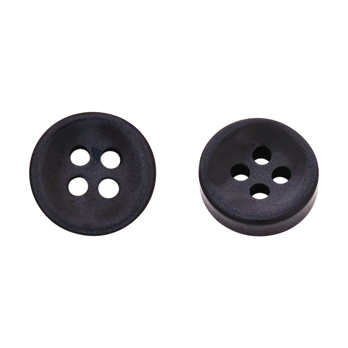 

CB M-127 Пуговица 4 прокола 18L (черный)