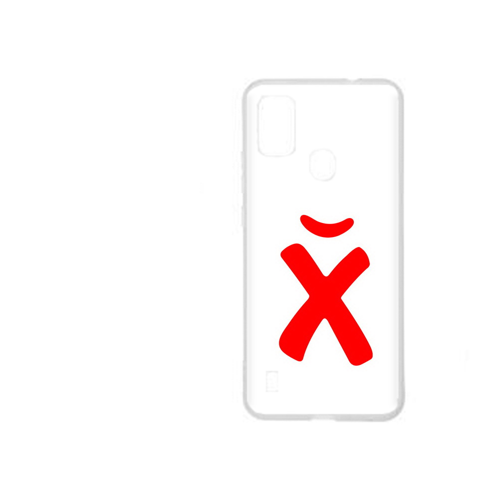 Чехол MyPads Tocco для ZTE Blade A51 абстракция буква х (PT160198.458.209)