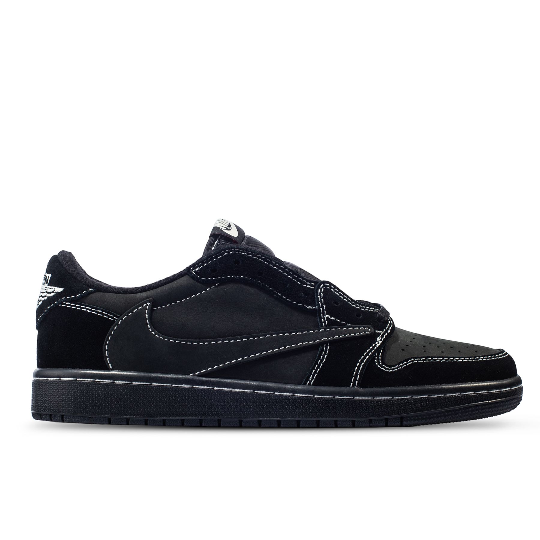 

Кеды мужские Nike Air Jordan 1 черные 42 EU, Черный, Air Jordan 1