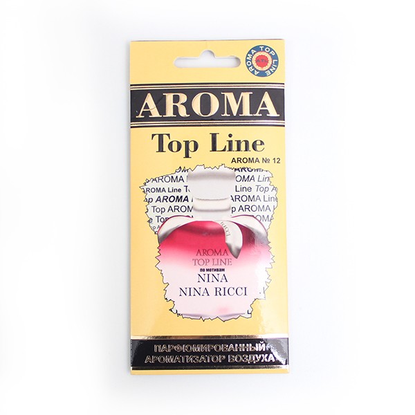 

Ароматизатор в машину AROMA Top Line №12 Nina Ricci Nina, Разноцветный