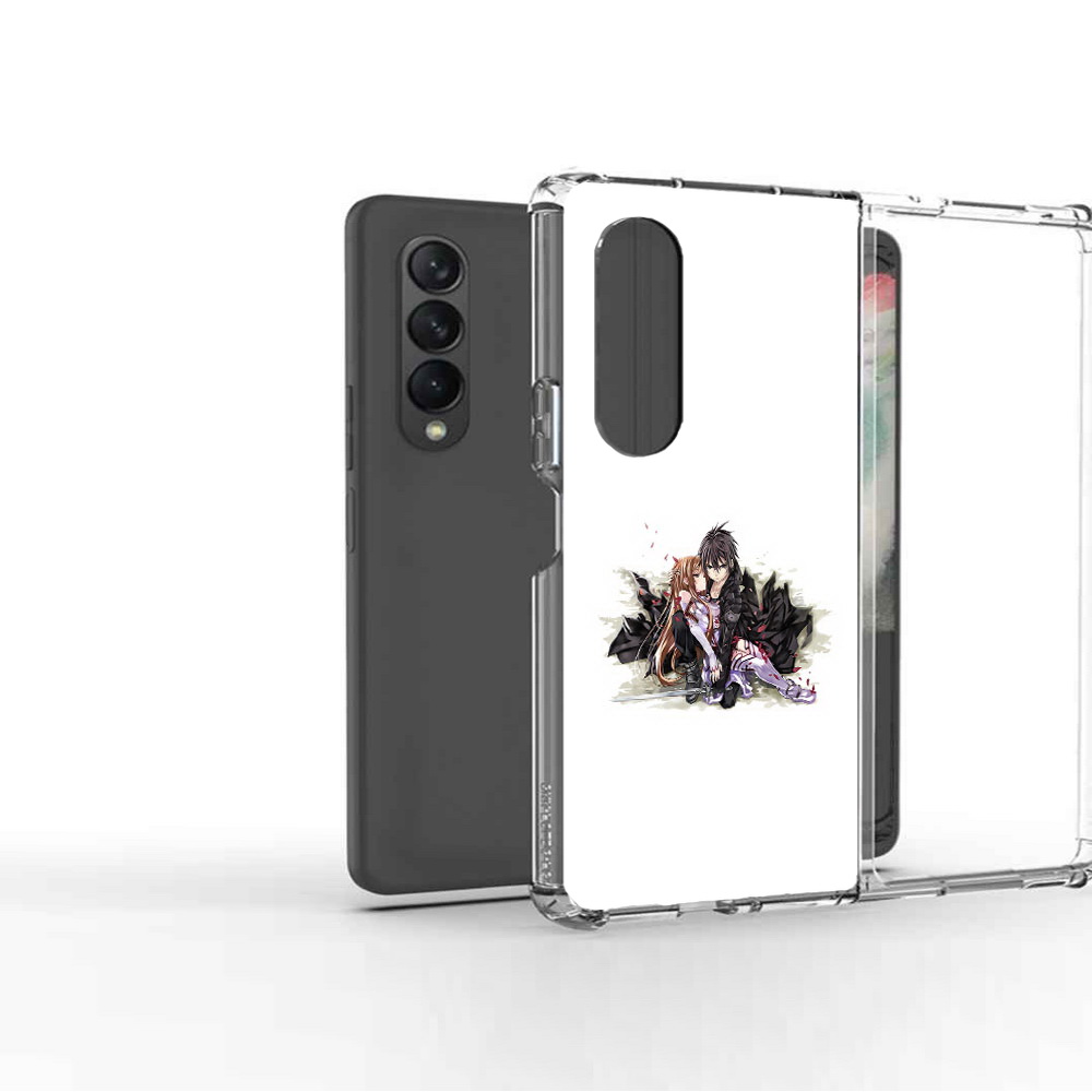 

Чехол MyPads Tocco для Samsung Galaxy Z Fold2 аниме асуна, Прозрачный, Tocco