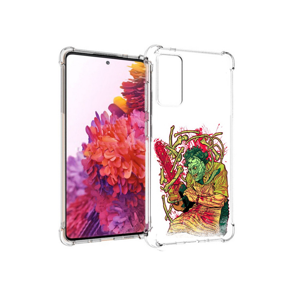 

Чехол MyPads Tocco для Samsung Galaxy S20 FE яркий мясник (PT153647.496.711), Прозрачный, Tocco