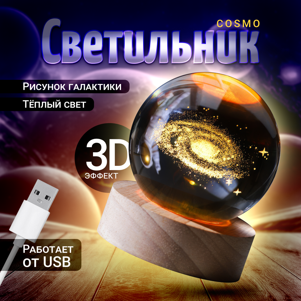 Светильник Homium Cosmo crystalball01