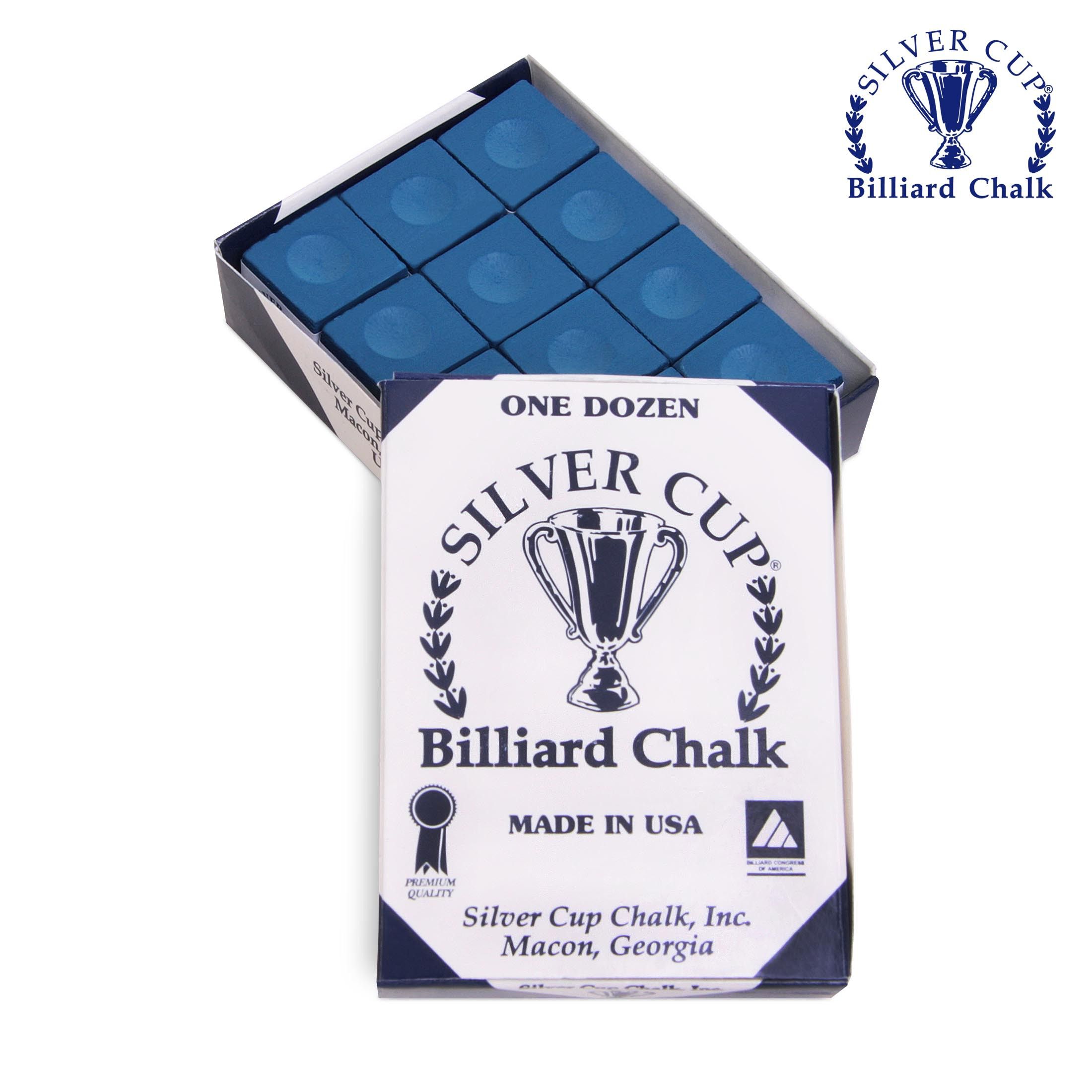 

Бильярдный мел Silver Cup SilverCup12F_12 12 Royal Blue (насыщенный синий) 07602, SilverCup12F_12