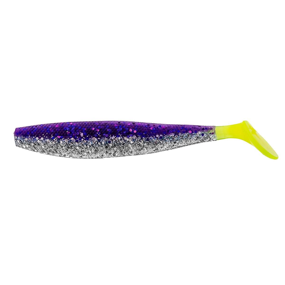 

Виброхвост несъедоб. Trofey 5.5"/14см Silver Sparkles & Fio LT 50шт. (HS-25-037-N) Helios