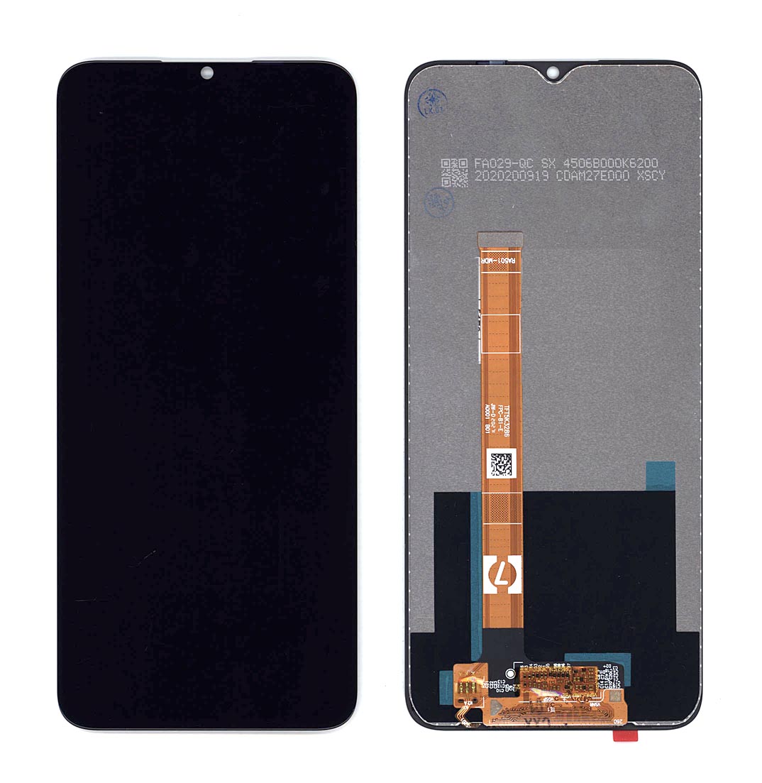 Модуль (матрица + тачскрин) для Realme C11 черный