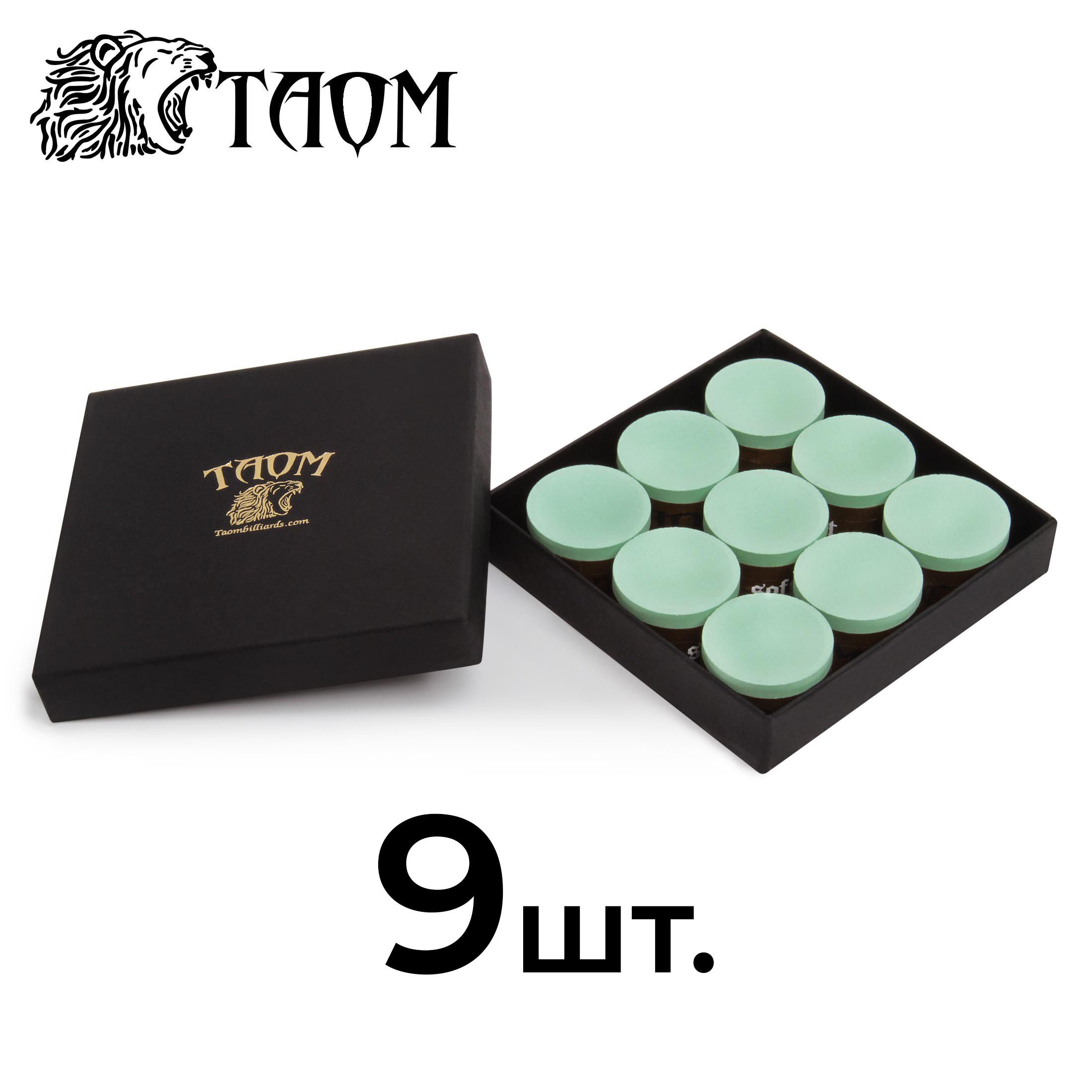 Мел Taom Soft Chalk Green 9шт.