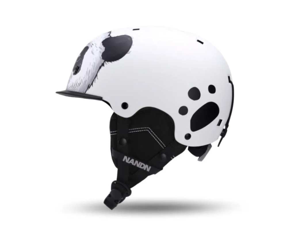 Шлем горнолыжный детский NANDN NT635A WHITE Панда M