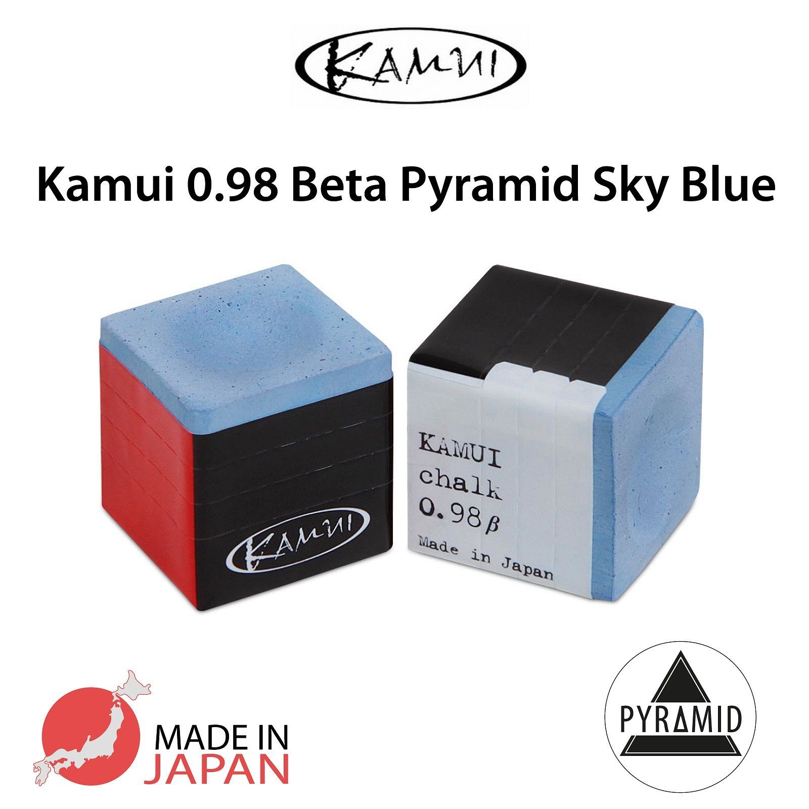 

Бильярдный мел Kamui 0.98 Beta Pyramid Sky Blue, Синий;голубой, kamuichalk_pyramid-ebilliard