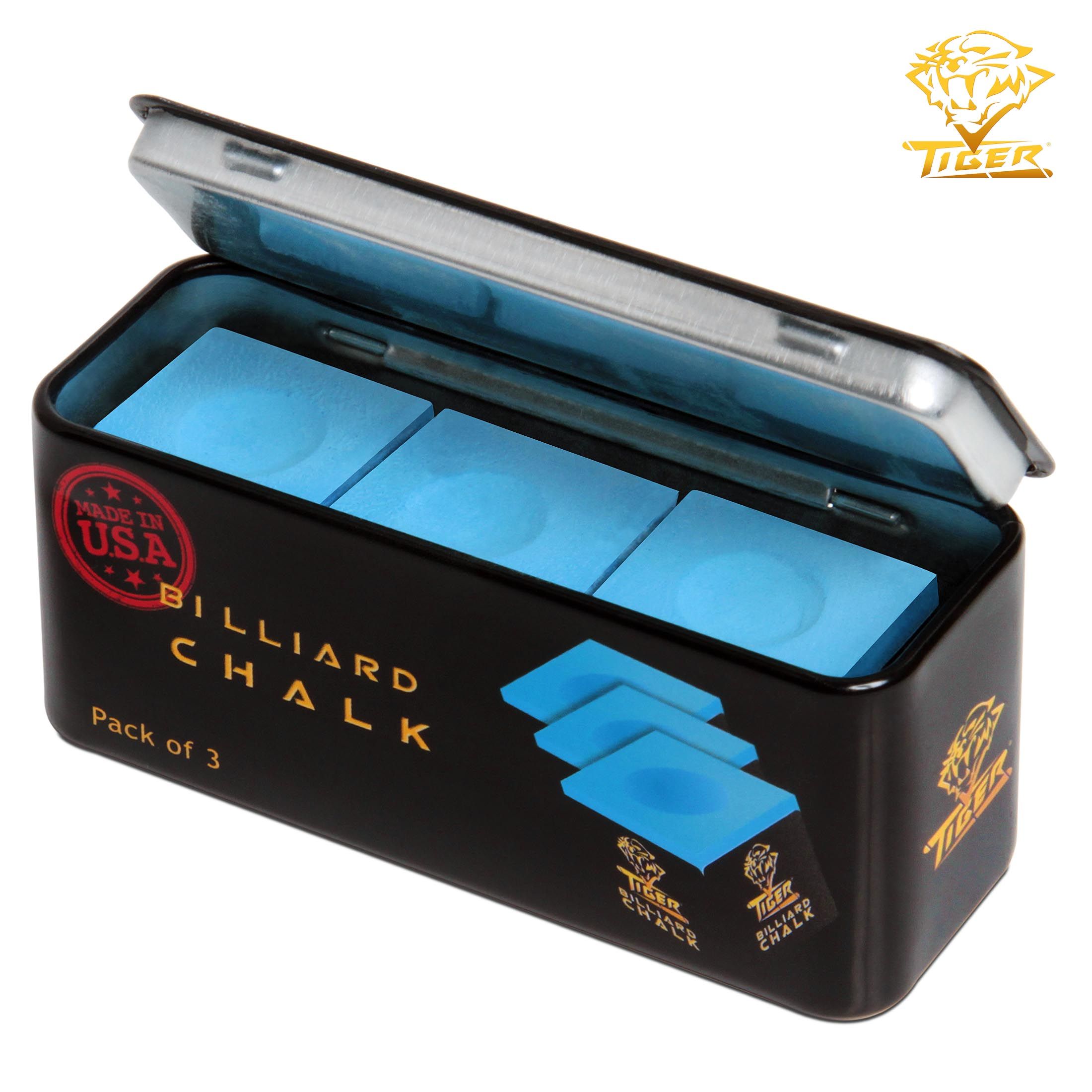 

Мел для бильярда Tiger Billiard Chalk Blue, синий, 1 шт., TigerСHALK_E1