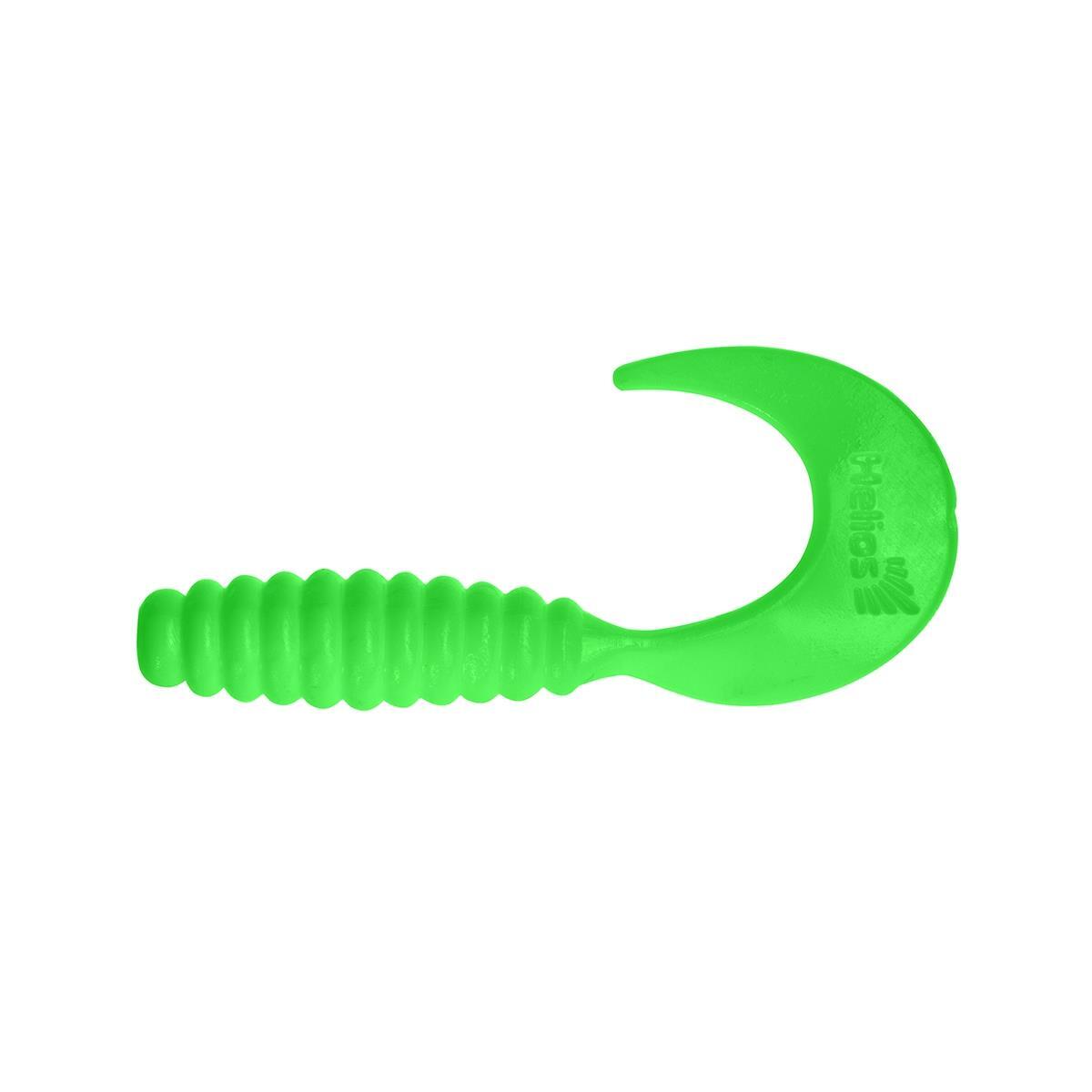 

Твистер Credo 2,35"/6,0 см Electric green 7шт. (HS-10-007) Helios, Зеленый