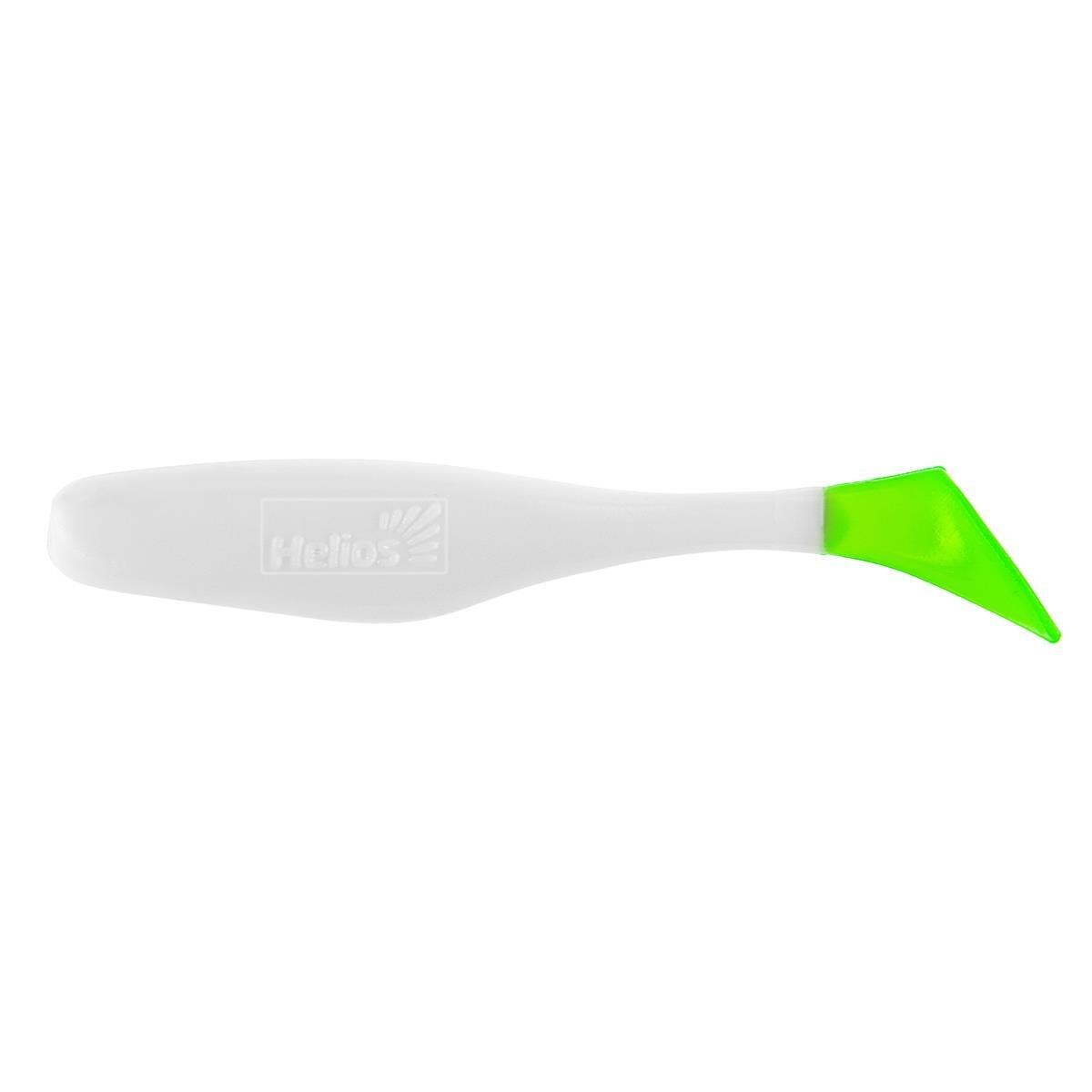 

Виброхвост Vigor 3,75"/9.5 см White & Green 7шт. (HS-6-016) Helios