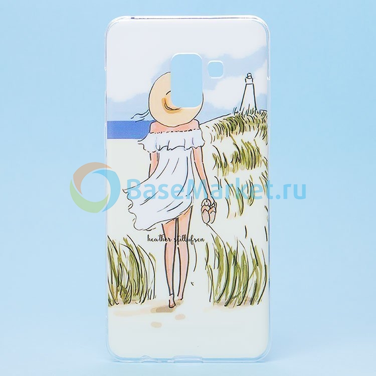 

Чехол накладка SC134 BaseMarket для Samsung A730F Galaxy A8 Plus (2018) (001)