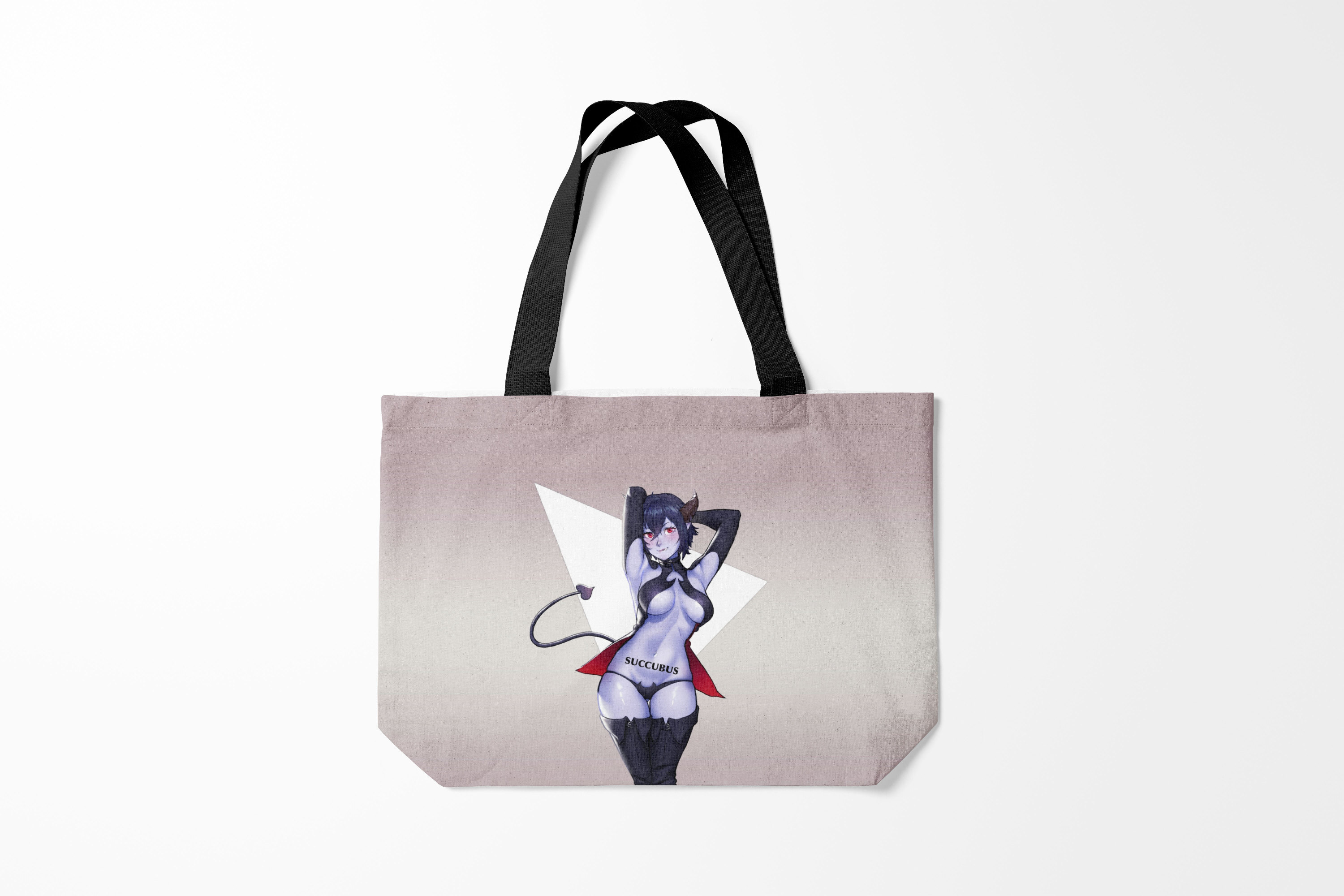 

Сумка шoппер унисекс Burnettie Мужчинам Succubus, серый, Мужчинам Succubus