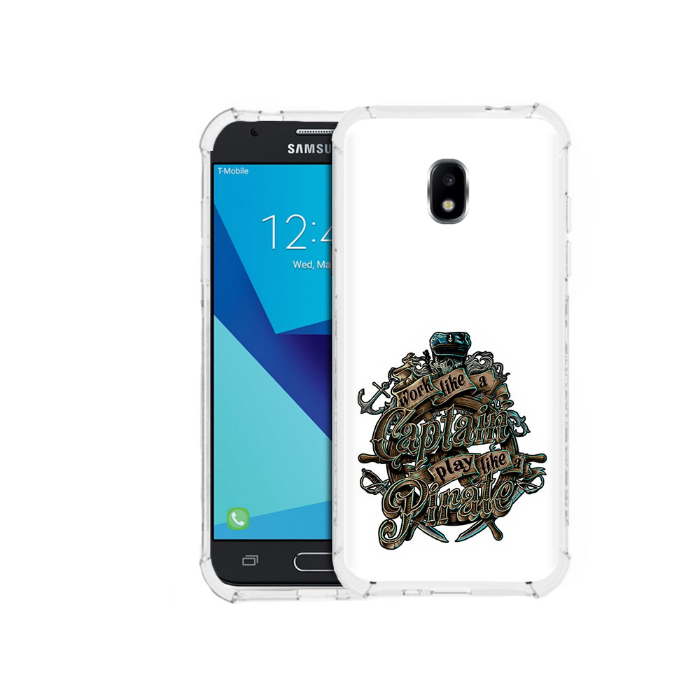 

Чехол MyPads Tocco для Samsung Galaxy J7 Pro капитан пиратов (PT128255.589.385), Прозрачный, Tocco