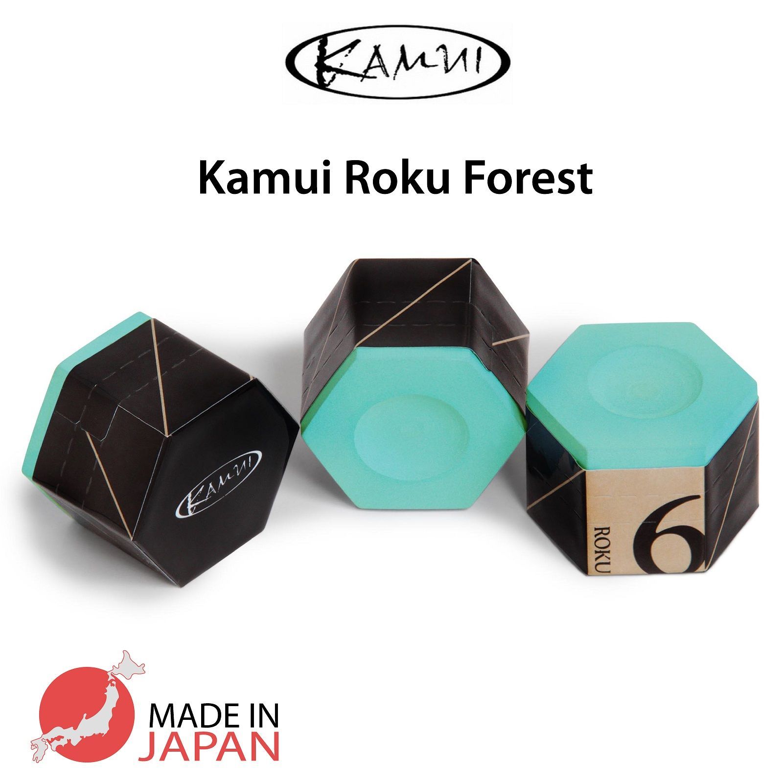 Бильярдный мел Kamui Roku Forest 2958₽