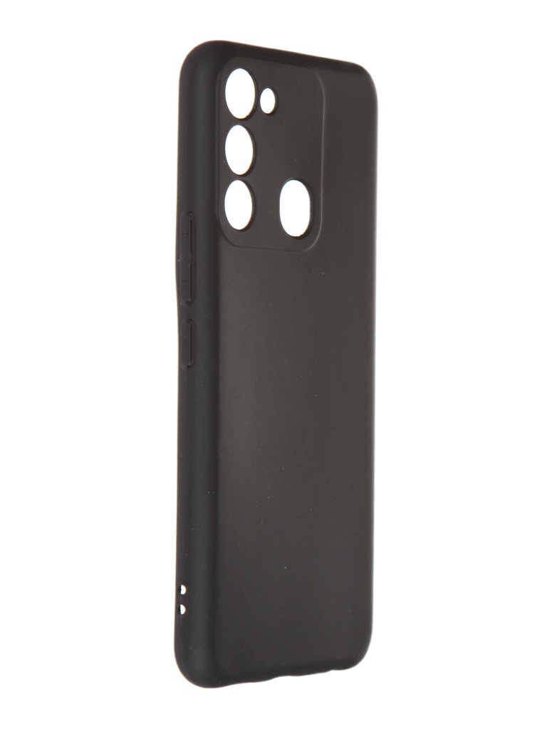 фото Чехол df для tecno spark go 2022 silicone black tcase-07 df-group