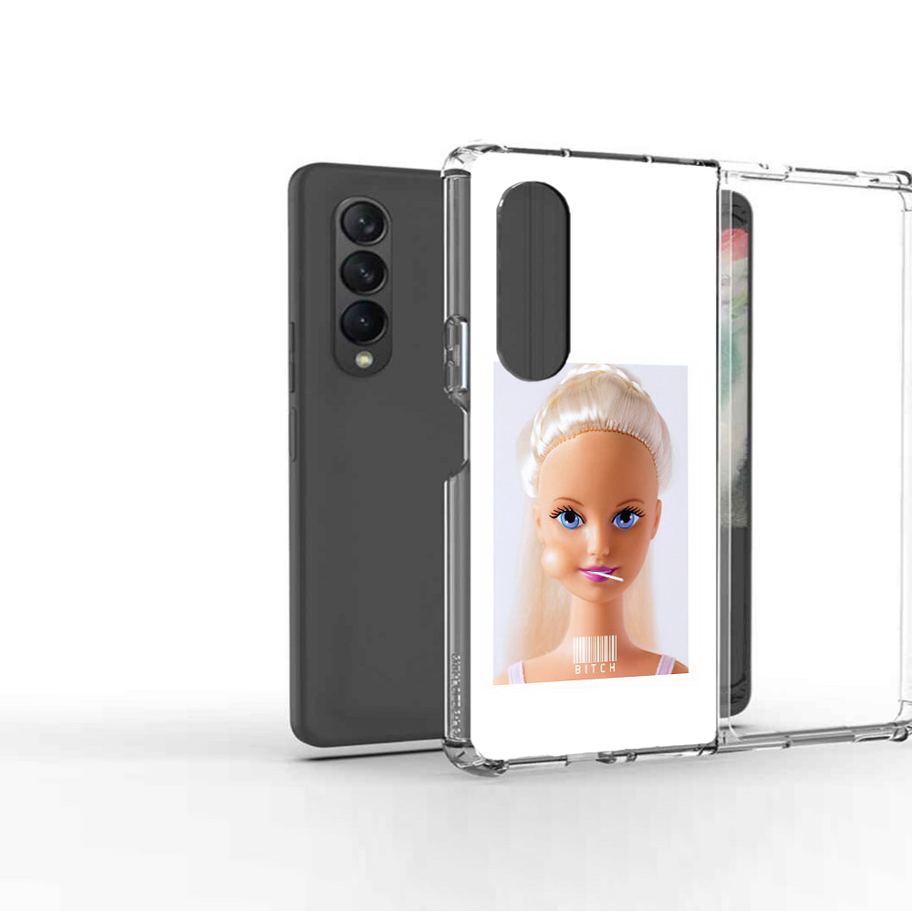 

Чехол MyPads Tocco для Samsung Galaxy Z Fold2 барби, Прозрачный, Tocco