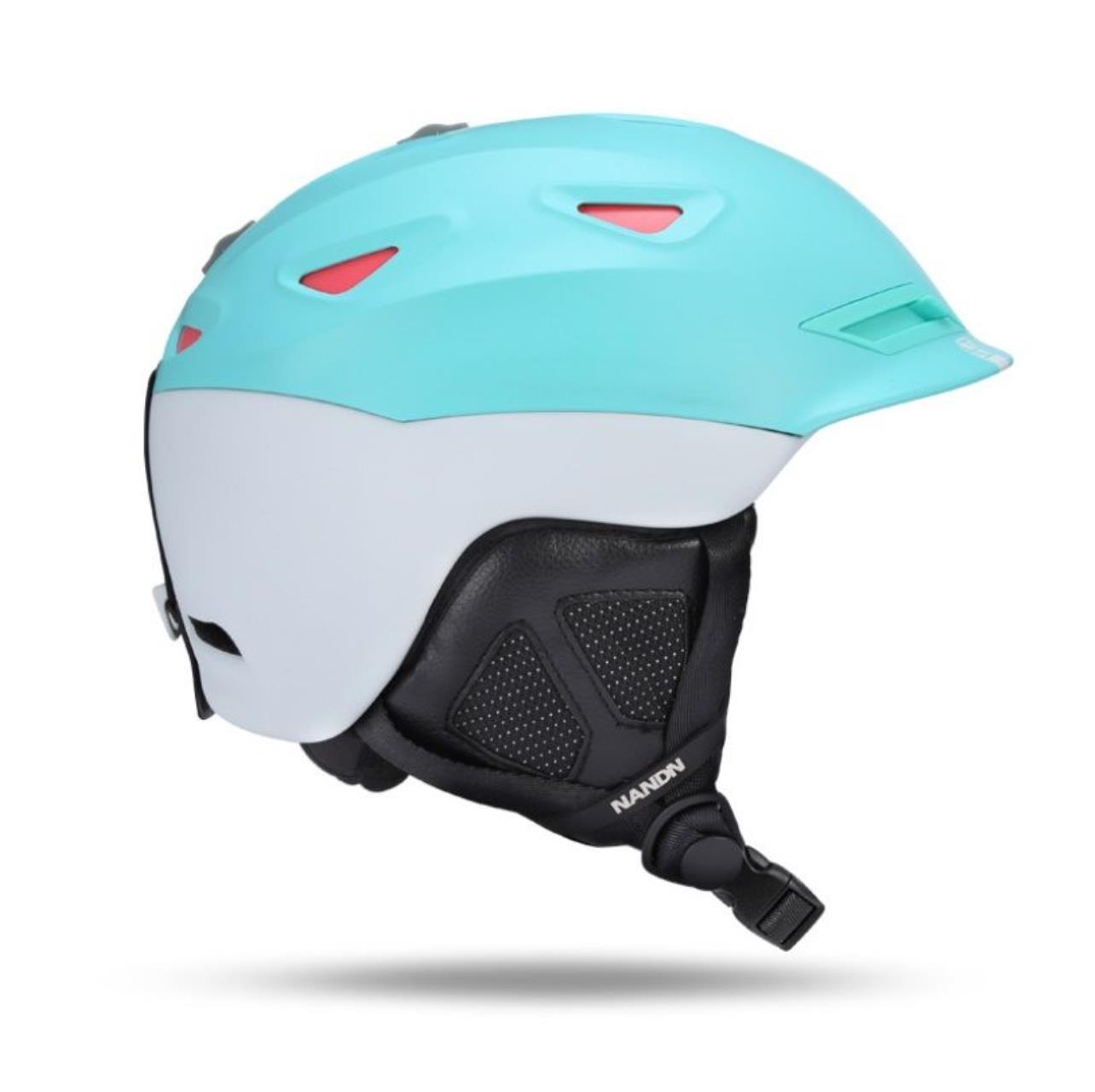 Шлем горнолыжный NANDN NT628 TURQUOISE/WHITE