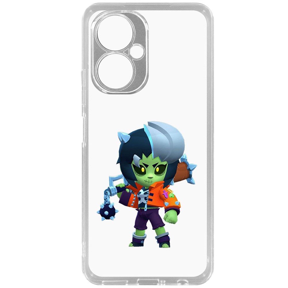 

Чехол-накладка Brawl Stars-ЗомБиби для Tecno Camon 19, Прозрачный