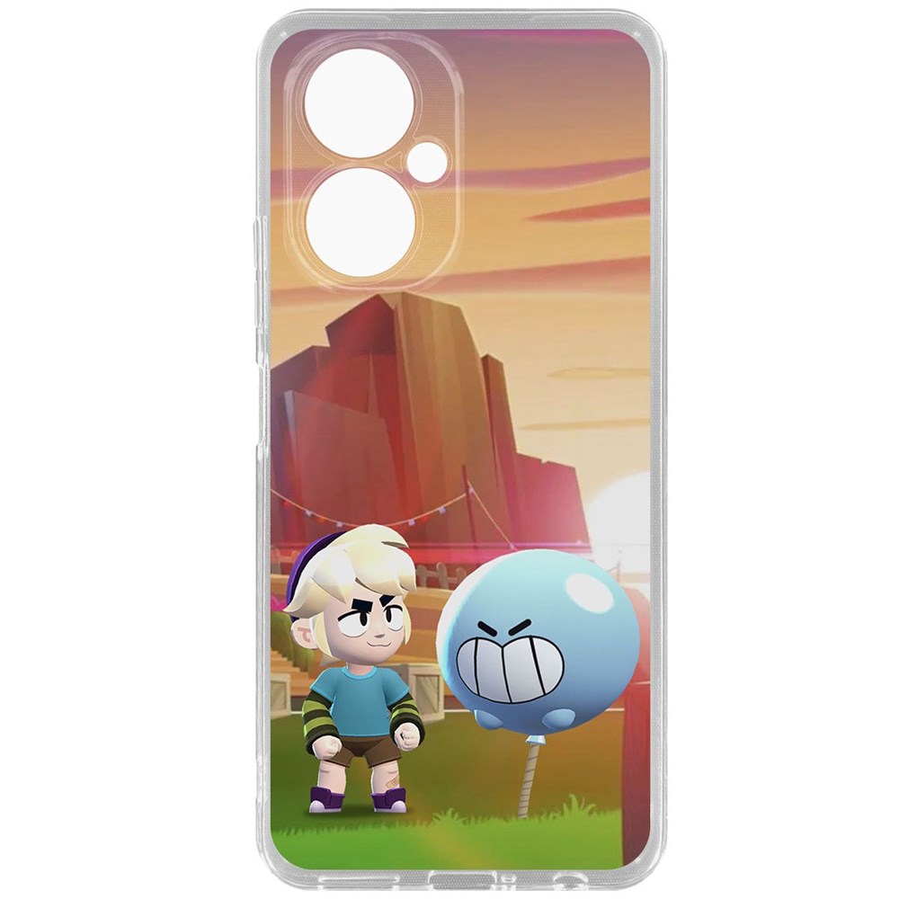 

Чехол-накладка Brawl Stars-Гас для Tecno Camon 19, Прозрачный