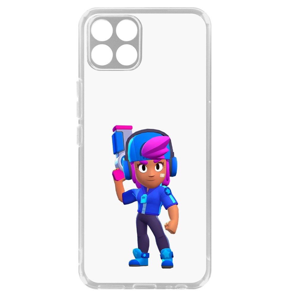 

Чехол-накладка Brawl Stars-Звёздная Шелли для Infinix Smart 6 HD