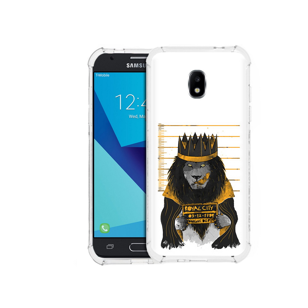 Чехол MyPads Tocco для Samsung Galaxy J7 Pro лев в законе (PT128255.589.435)