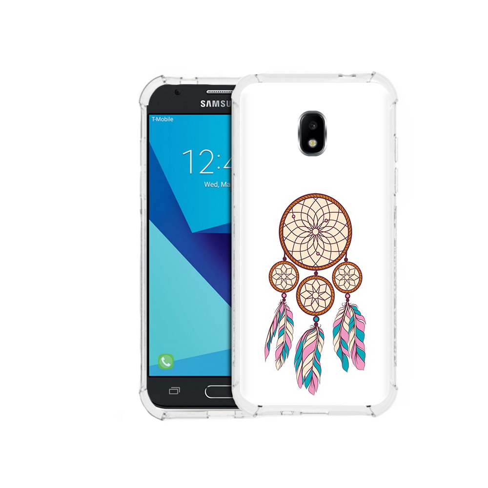 

Чехол MyPads Tocco для Samsung Galaxy J7 Pro ловец снов бежевый (PT128255.589.442), Прозрачный, Tocco