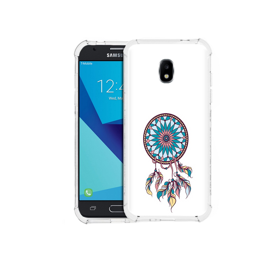 Чехол MyPads Tocco для Samsung Galaxy J7 Pro ловец снов синий (PT128255.589.443)