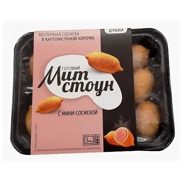 

Митстоун Дубки с мини-сосиской замороженный 300 г