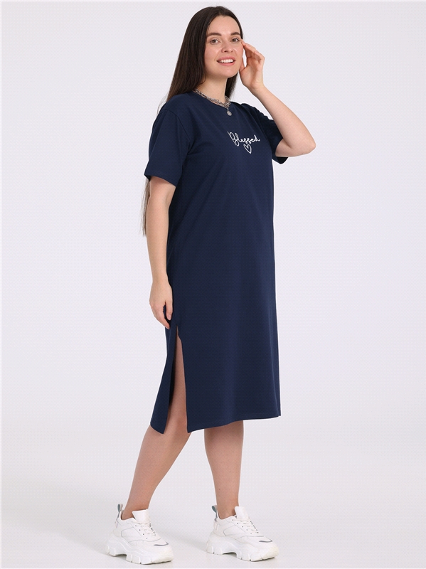 Платье женское Апрель 616жен804нР синее 120/164