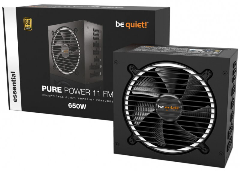 фото Блок питания be quiet! pure power 11 fm 650w 80+ gold