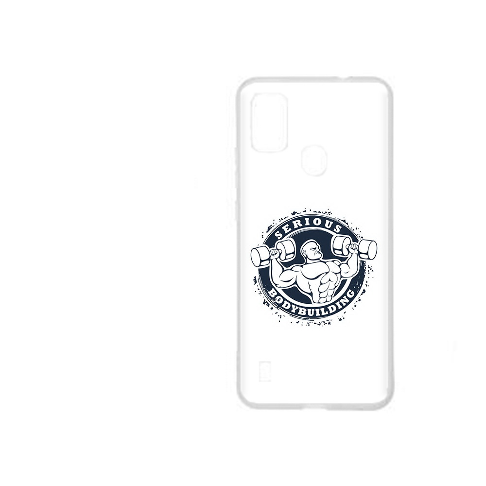 Чехол MyPads Tocco для ZTE Blade A51 бодибилдинг воля к победе (PT160198.458.231)