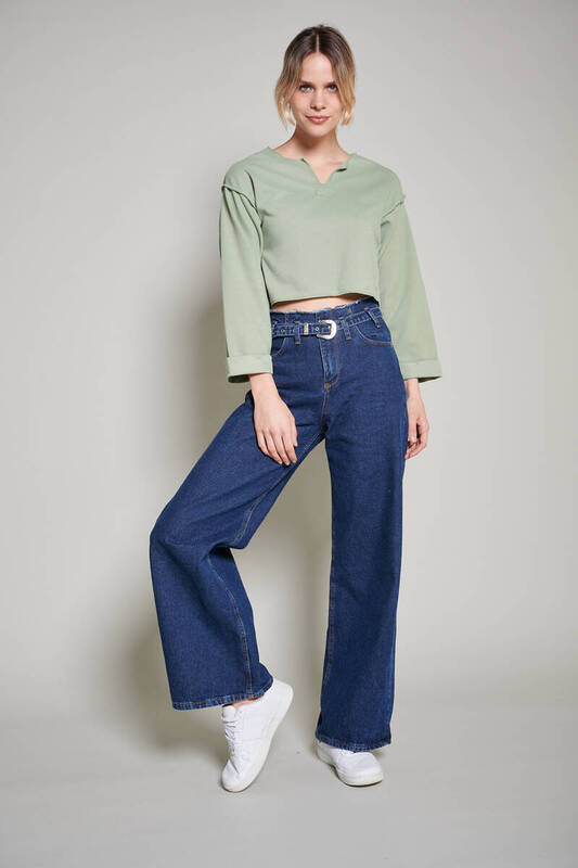 

Блуза женская Zechka ZCK0210-YEŞİL зеленая L (доставка из-за рубежа), ZCK0210-YEŞİL