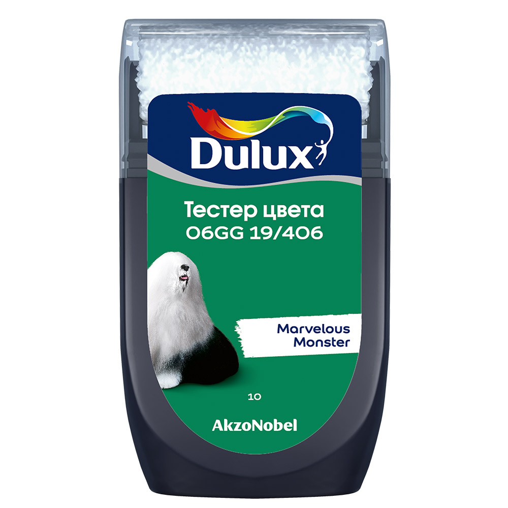 

Тестeр цвета Dulux 06GG 19/406 матовый 0,03 л, Зеленый