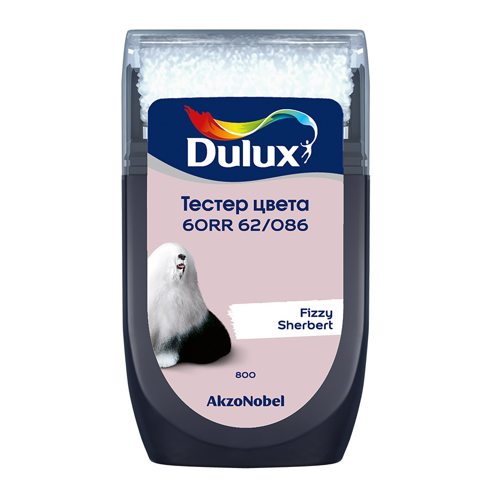 

Тестeр цвета Dulux 60RR 62/086 матовый 0,03 л, Розовый