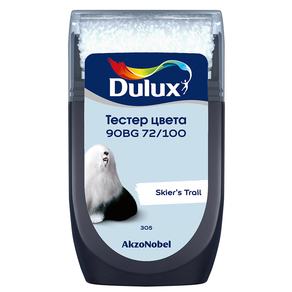 

Тестeр цвета Dulux 90BG 72/100 матовый 0,03 л