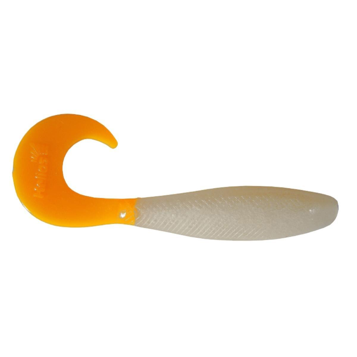 

Твистер Hybrid 2,75"/7,0 см Pearl & Orange 7шт. (HS-13-019) Helios, Белый;оранжевый