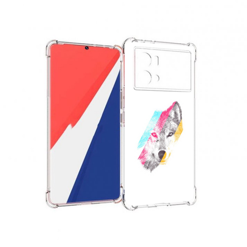 

Чехол MyPads Tocco для Vivo 9 Pro волк градиент (PT226978.402.268), Прозрачный, Tocco