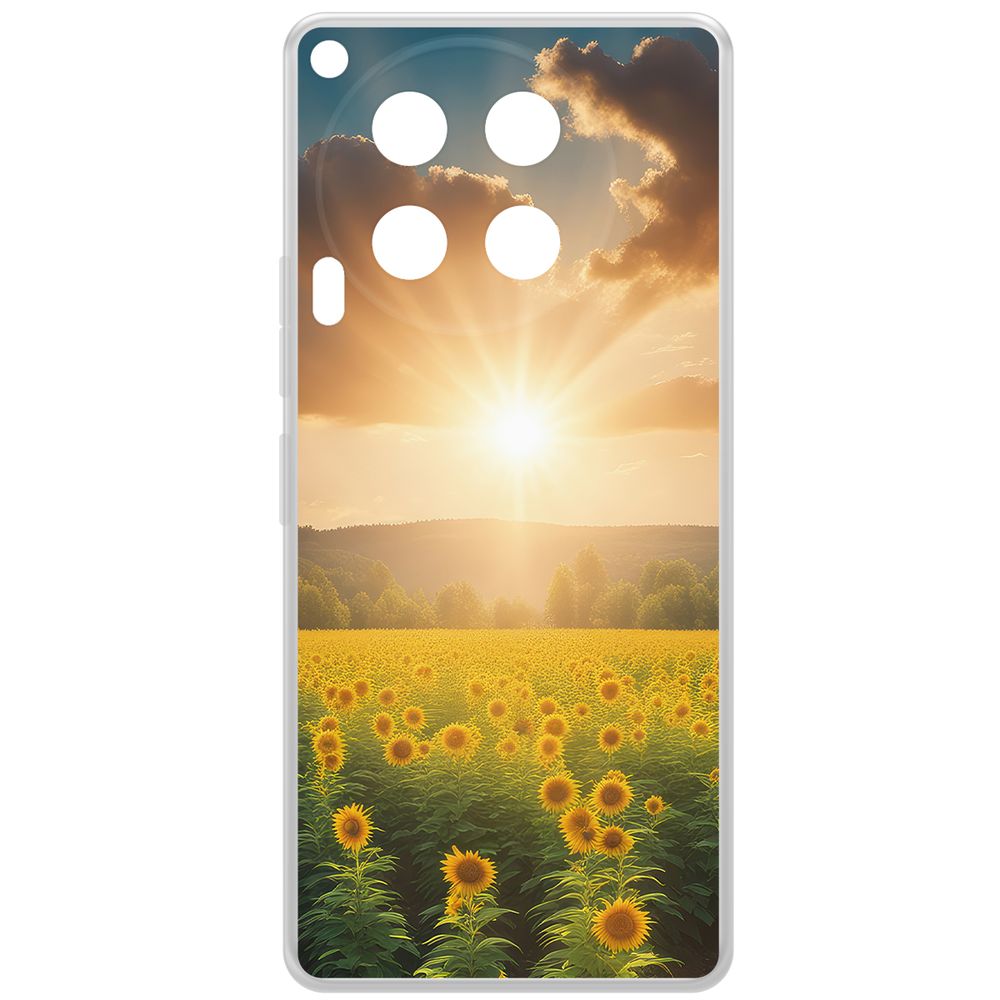 

Чехол-накладка Krutoff Clear Case Солнечно для TECNO Camon 30, Прозрачный